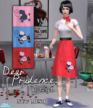 Sims 2 — Dear Prudence - Nightlife Teen Conversions for Adult Females by gelydh — Teen female \"50s Poodle
