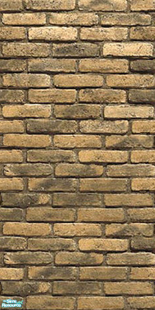 Sims 2 — Khaki Brick by Halfcreek — created by Halfcreek