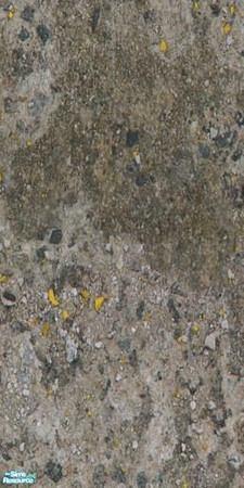 Sims 2 — Corroded Concrete - Lower 1 by MsBarrows — A set of eight cement texture tiles (4 lower and 4 upper) that can be