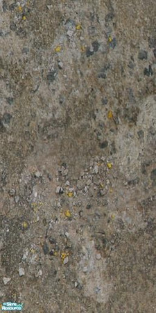 Sims 2 — Corroded Concrete - Lower 2 by MsBarrows — A set of eight cement texture tiles (4 lower and 4 upper) that can be
