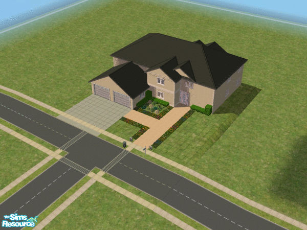 Sims 2 — 161021 by brittie — The perfect home to carry out your sim\'s family life. Features: Foyer, Two-story great room