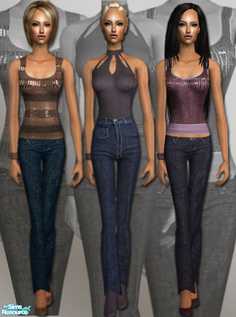Sims 2 — Sexy Casual Set by nikisatez05 —  