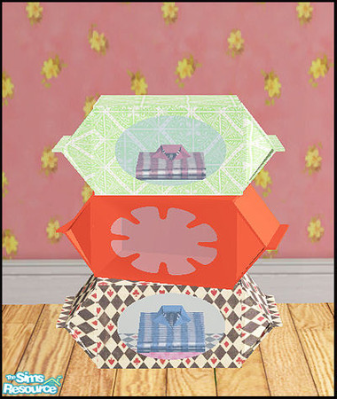 Sims 2 — Baby - dresser by steffor — modern boxes