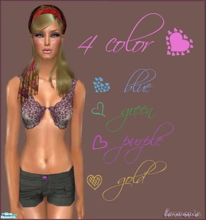 Sims 2 — Hot Pretty Set by Harmonia — 