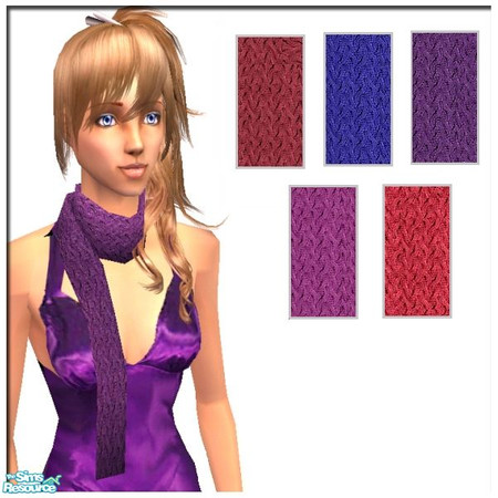 Sims 2 — New Year Scarfs by dealer_day — Cute scarf for the new year!!!