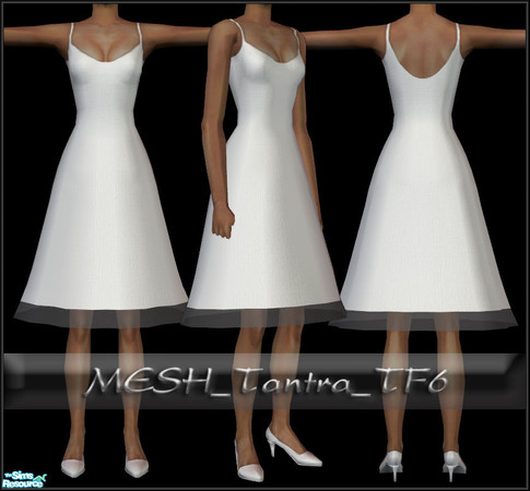 Sims 2 — MESH_Tantra_TF6 by Tantra — A new mesh for teen girls. Bumpmap enable, fat morph include. No EP requires. In the