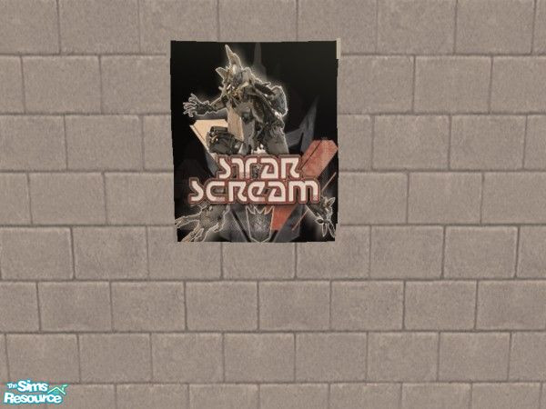 Sims 2 — Decepticon Posters - Starscreambyflorrie1977 by florie1977 — Can\'t have the good guys without the bad guys!