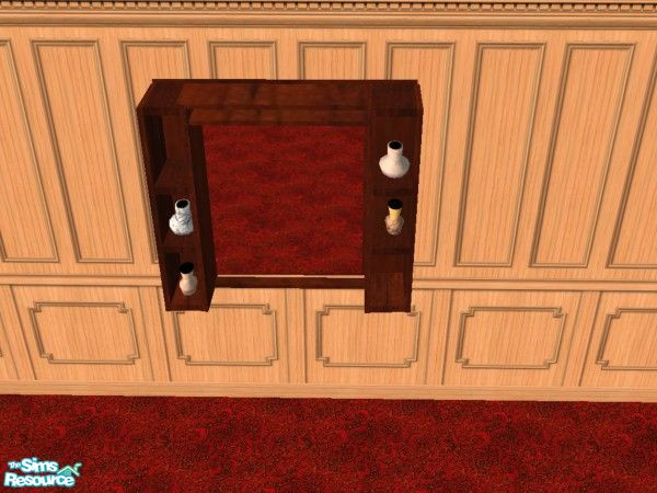 Sims 2 — Studious Bedroom - Disney Christmas - mirror dresser by ead425 — 