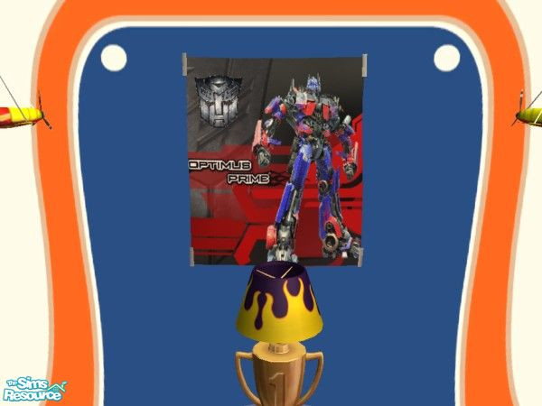 Sims 2 — Autobot Posters - Primebyflorie1977 by florie1977 — One of the many pics I have collected of Prime. I fused the