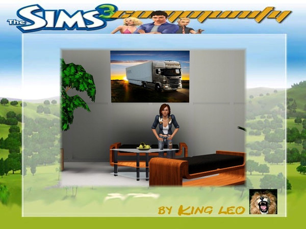 Sims 3 — Truck Poster Scania R440 by King_Leo2 — Truck Poster Scania R440 by King Leo