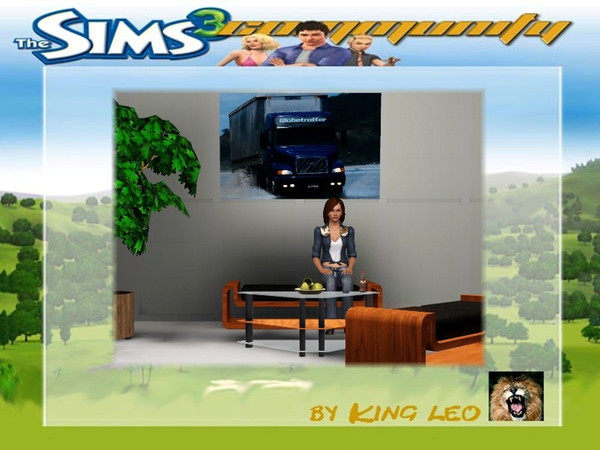 Sims 3 — Truck Poster Volvo NH 12 by King_Leo2 — Truck Poster Volvo NH 12 by King Leo