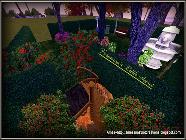 Sims 3 — Veronica's Little Secret by aamorgan05 — This little secret is a 2 bed, 2 bath home. The second bedroom is empty