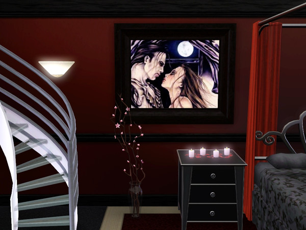 Sims 3 — Vampire's Kiss by spitzmagic — Vampire's Kiss
