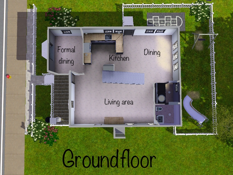 The Sims Resource - Commelina Townhouse ( Unfurnished)