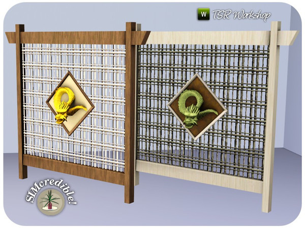 Sims 3 — Asian Nook Separator Small by SIMcredible! — by SIMcredibledesigns.com available at TSR
