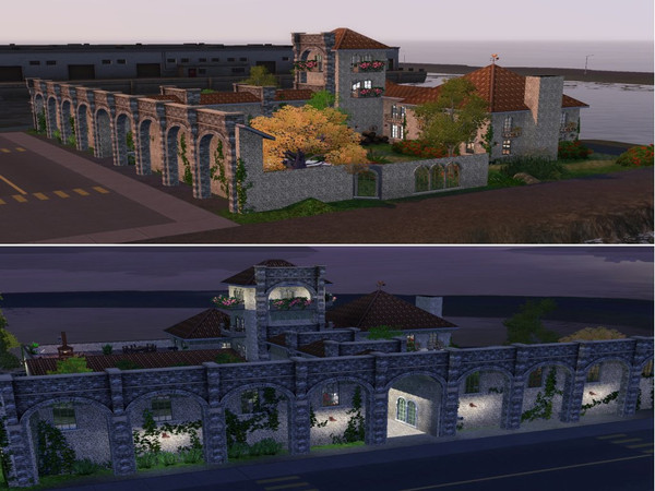 Sims 3 — FP-Momento II by francien — Another restored building with an impressive front, your sims will have total