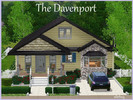 Sims 3 — The Davenport *No CC or EP* by slb8042 — Cute starter home with 2 bedrooms, 1 bathroom, living room, eat-in