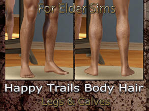 Sims 3 — Happy Trails Body Hair - Legs & Calves-Elder by terriecason — 