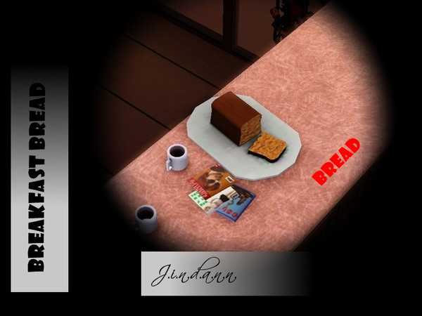 Sims 3 — Breakfast Bread by Jindann — E p03 Breakfast Bread by Jindann@TSR for TSRAA only