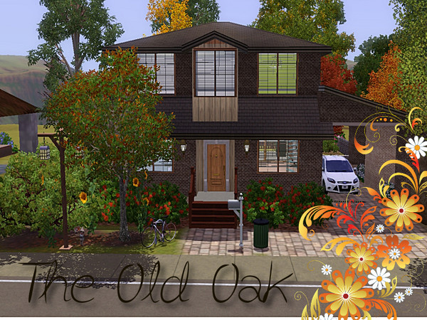 Sims 3 — The Old Oak (Unfurnished) by SugoiZiua2 — The Old Oak is a family starter house which includes two bathrooms