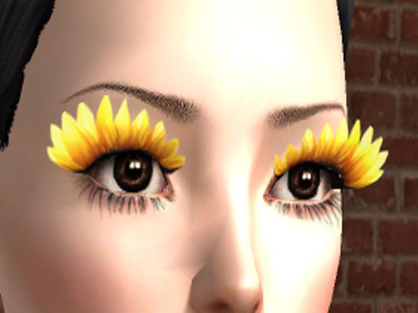 Sims 2 — Sunflower Lashes - Nx0817 Sunflower Lashes by nx08172 — The lashes actually shows up in the Glasses Category