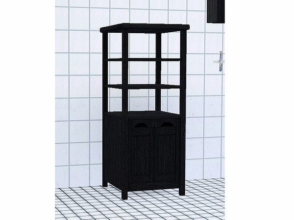 Sims 3 — Ikea Inspired Freden Bath Shelving by TheNumbersWoman — Inspired by Ikea, quality that's cheap by design.By