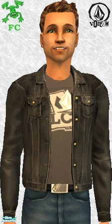 Sims 2 — Volcom Brand Adult & YA Seperates- Winter Edition - Jacket 1 by frogger1617 — Volcom Brand seperates for