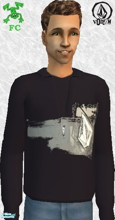 Sims 2 — Volcom Brand Adult & YA Seperates- Winter Edition -Sweater 2 by frogger1617 — Volcom Brand seperates for