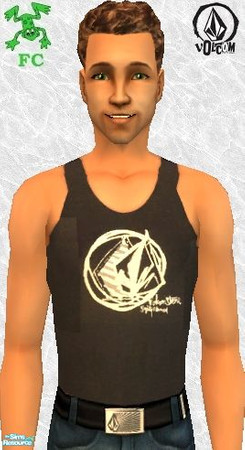 Sims 2 — Volcom Adult @YA Seperates- Summer edition - tank 3 by frogger1617 — Volcom Brand Seperates for your sims. All