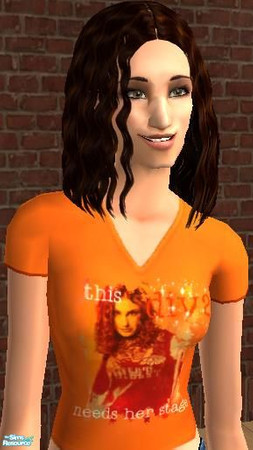 Sims 2 — RENT Maureen Tee by brinneydee by brinneydee — For fans of the movie/musical \"RENT\"! This tee