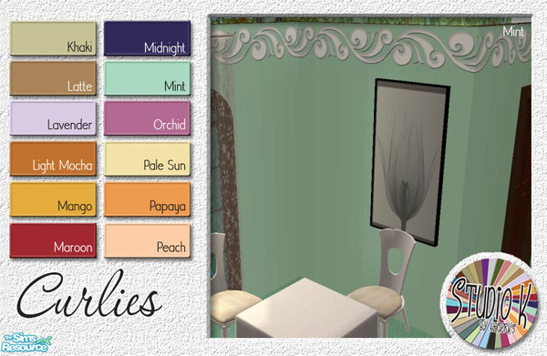 Sims 2 — Studio K Curlies_02 by StudioKhagerks — 