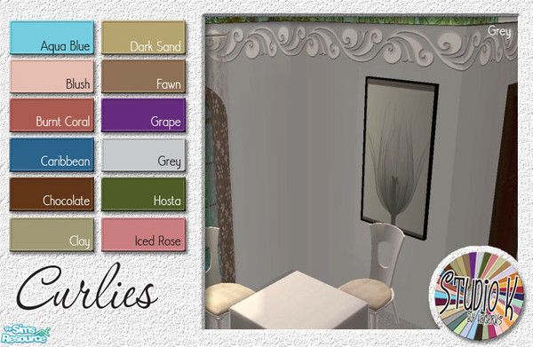 Sims 2 — Studio K Curlies_01 by StudioKhagerks — 