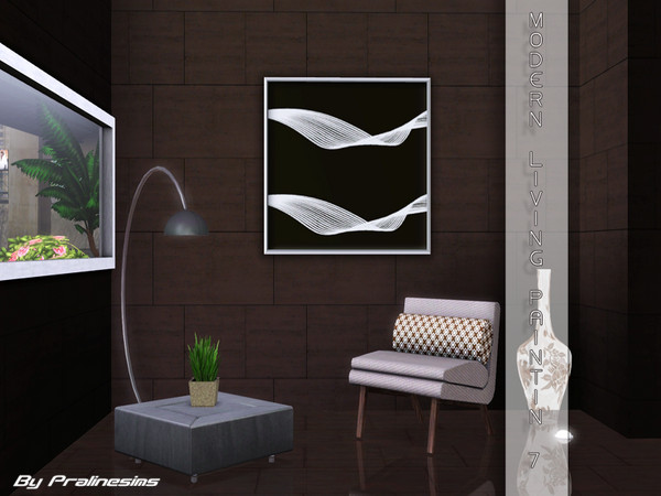 Sims 3 — PS Modern Living Painting 7 by Pralinesims — By Pralinesims