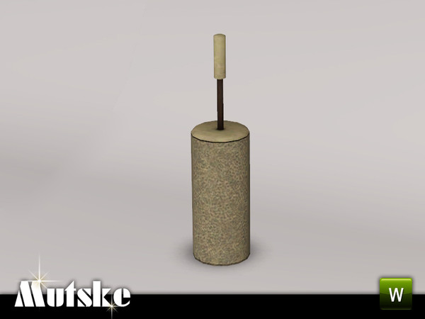 Sims 3 — Toiletroom Aria ToiletBrush by Mutske — 3 recolorable parts. Environment 1. Made by Mutske@TSR. TSRAA.