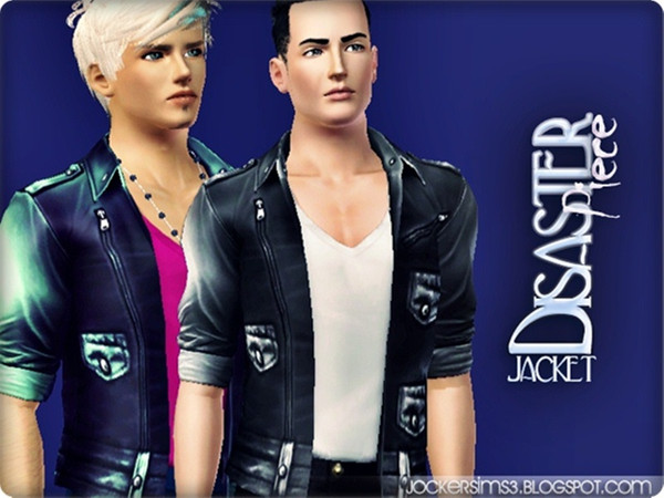 Sims 3 — Disaster piece jacket by ChrisMassoglia2 — -Adult/Young Adult - Everyday/Formal -Male ~ Masculino -Shirt