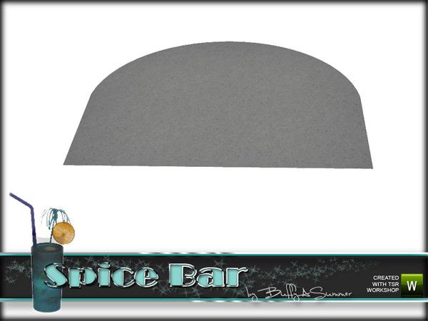 Sims 3 — Spice Bar Backpanel Floor by BuffSumm — Floor for the round backpanel Created by BuffyASummer (BuffSumm) @ TSR
