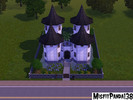 Sims 3 — Castle Chaos (No CC) by misfitpanda — This would happen to be my first uploaded house. I felt like creating a