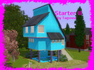 Sims 3 — Starter III by Tagonna — Starter III. FF. No CC. 1 floor - kitchen-living room, bathroom. 2 floor -