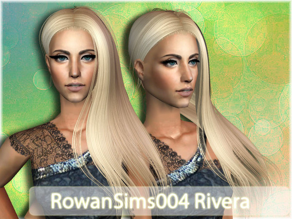 Sims 2 — RowanSims004 Rivera Blond by Rowansims2 — New casual hairdo for Sims 2 :)