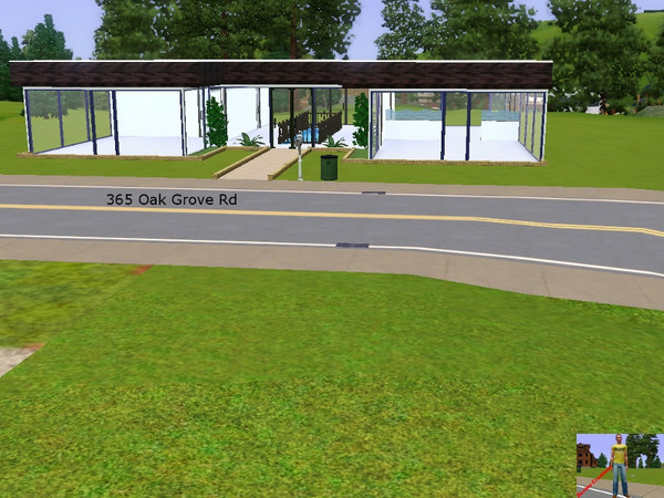 Sims 3 — Modern Dream by lawson912 — This is Modern Dream. A one bed room unfurnished modern starter home. Decorative