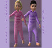 Sims 2 — Daddy\'s Little Girl Set by groovysimmergal — Is your sim toddler a daddy\'s girl? Then these two outfits are