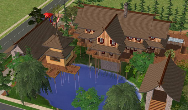 Sims 2 — house17 by RamboRocky90 — I decided to upload some of my houses.