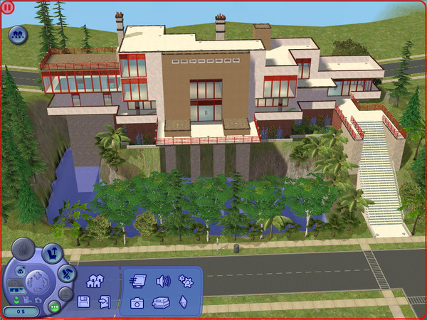 Sims 2 — house03 by RamboRocky90 — I decided to upload some of my created houses.