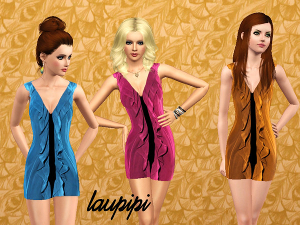 Sims 3 — LP Be Mine by laupipi2 — Short new dress. Enjoy