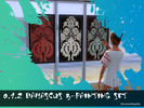 Sims 3 — 0.1.2 Damascus Three-Set Paintings by SilverMist_Sparkle — E p05/painting ranch tall