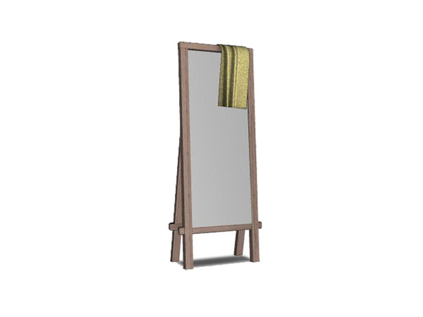 Sims 3 — Lux bedroom Mirror by Lulu265 — Part of the Lux bedroom set