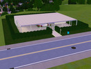 Sims 3 — For Blue Skies by OnlyNcis — 1 cuisine, 1 salon, 1 chambre, 1 salle de bain. (1 kitchen, 1 living room, 1