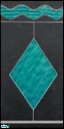 Sims 2 — KS Blue Wave Tiled wall by mskitty — Please do not upload anywhere else but the TSR