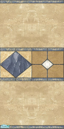 Sims 2 — Wall - Navy middle by Sheera — Part of my Stained Glass Walls and Floors Set , hope you\'ll like it. Enjoy ! ! !