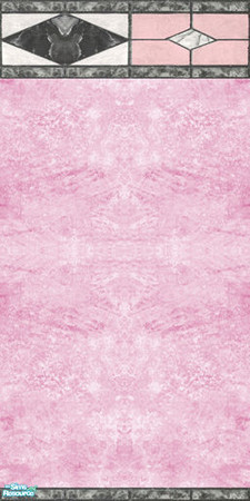 Sims 2 — Wall - Pink top by Sheera — Part of my Stained Glass Walls and Floors Set , hope you\'ll like it. Enjoy ! ! !